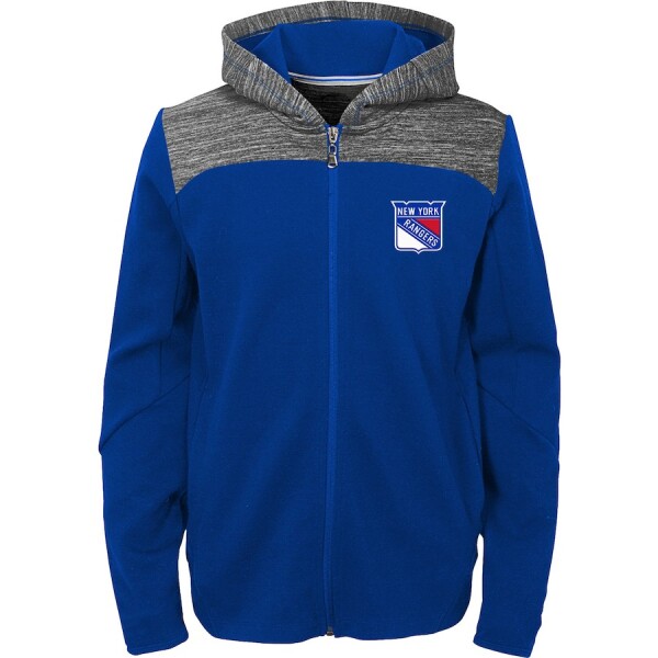 Fanatics Dětská Mikina New York Rangers Centripedal Full-Zip Hoodie Velikost: