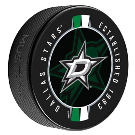 Mustang Puk Dallas Stars NHL Ribbon Printed