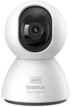 Baseus S0TV012132 P1 3K bílá / Vnitřní IP kamera / 2560 x 1440 / 360° / microSD / 2.4GHz (S0TV012132)