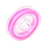 Elastická lycra - různé barvy - ∅ 0,8 mm - 10 m - 1 ks Barva: Světle modrá