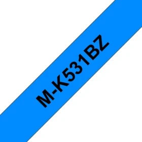 Brother MK531BZ / Kazeta s páskou / Nelaminovaná / Modrá/Černá / 12 mm / 8 m (MK531BZ)