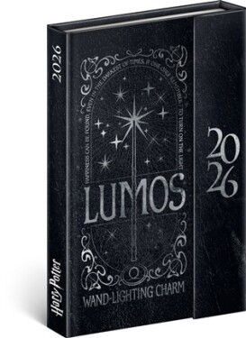 Týdenní magnetický diář Harry Potter – Lumos 2026
