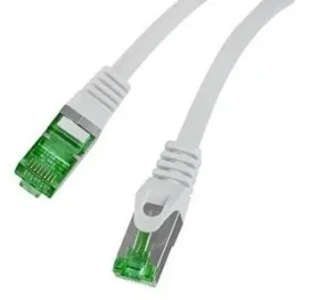 Lanberg CAT7 S/FTP 10m šedá / Patch kabel / LSZH / CU / Fluke Passed (PCF7-10CU-1000-S)