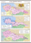 Vývoj českého státu III. (v 1. polovině 20. stol.) – školní nástěnná mapa/96 x 136 cm, 2. vydání