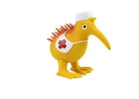 Kiwi Walker Nurse oranžová / Pískací hračka pro psy / Latex / L 13 cm (LTX-022)