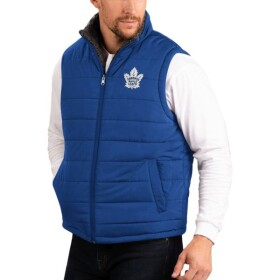 G-III Pánská Oboustranná Vesta Toronto Maple Leafs NHL Power Hitter Reversible Vest Velikost: L, Tým: Toronto Maple Leafs