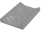 Keeeper přebalovací podložka s pevnou deskou Stars šedá 70x50 cm