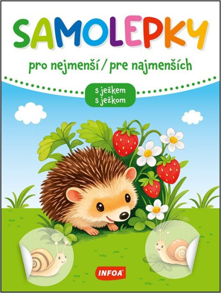 Samolepky pro nejmenší / Samolepky pre najmenších - s ježkem / s ježkom (CZ/SK vydanie)