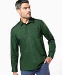 Kariban K 545 Popelínová košile "Jofrey" s dlouhým rukávem 20.K545 wine 6XL
