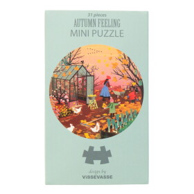 ViSSEVASSE Mini puzzle Autumn Feeling 31 dílků, multi barva, papír