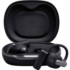 JBL Sense Pro TWS otevřená sluchátka Bez kabelu, Bluetooth® černá Nabíjecí pouzdro, za uši, dotykové ovládání, voděodolná