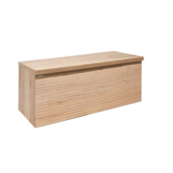 Koupelnová skříňka s krycí deskou Naturel Savona 119x50x44,3 cm dub mat SAVONA120DHDBEZ SAVONA120DHDBEZ