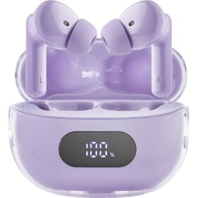 Intenso Buds Plus T313AE lila Headset do uší (In Ear) Bluetooth® stereo fialová Potlačení hluku mobil