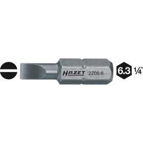 Hazet HAZET plochý bit 8 mm Speciální ocel C 6.3 1 ks - Šroubovací bit HAZET 2208-11