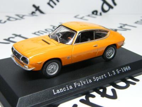 23 - LANCIA Fulvia Sport 1.3 S 1968 - HACHETTE 1:43