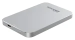 RealPower PB-5000 MAG stříbrná / Powerbanka MagSafe / 5000 mAh / Bezdrátové nabíjení 15 W / USB-C (414905)