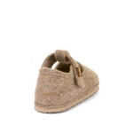 Dětské barefoot bačkory FLEXY WOOLY Beige Froddo G1700378-4 - béžová - 24