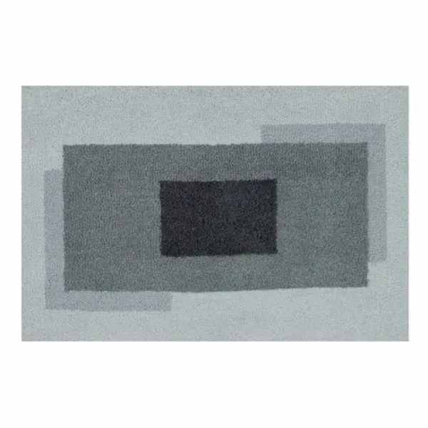 Spirella ANELA koupelnová předložka 60 x 90 cm šedá / polyester / protiskluzová