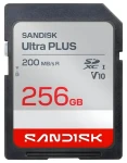 SanDisk Ultra Plus SDXC 256GB / Paměťová karta / UHS-I / U1 / Class 10 / 200 MB/s (SDSDUBQ-256G-GN6IN)
