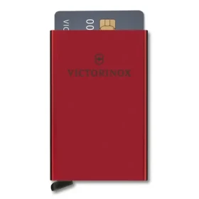 Victorinox Altius Secrid Essential Card Wallet červená / Peněženka na karty / hliník / 6 karet (7611160246622)
