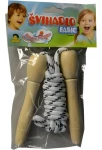 Švihadlo s dřevěnou rukojetí 227 cm / Švihadlo / od 3 let