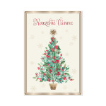 Vánoční přání - Ozdobený stromeček - Albi