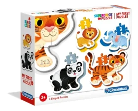 Clementoni Moje první PUZZLE Safari 4v1