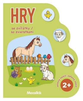 Hry se zvířátky / so zvieratkami 2+ - zelený sešit / zelený zošit