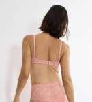AMOURETTE – Květinová krajková podprsenka s kosticemi (limitovaná edice) Triumph CHERRY ROSE 90H