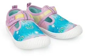 BAAGL Přezůvky Unicorn vel. 26 / Suchý zip / Protiskluzová podrážka