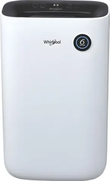 Whirlpool DE20W5252 / Odvlhčovač vzduchu / LCD displej / 44 dB / Otočná kolečka