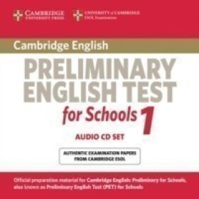 Cambridge Preliminary English Test for Schools 1 Audio CDs (2) - Cambridge ESOL