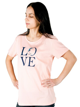 Bavlněné tričko model 17399919 Apricot Yoclub