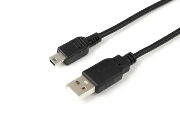 MicroConnect kabel USB2.0 A (M) - miniUSB B (M) 5m černá / 480Mbit/s (USBAMB55)