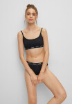 BOSS Dámská tanga 3Pack Stripe 50469681-001 - HUGO L