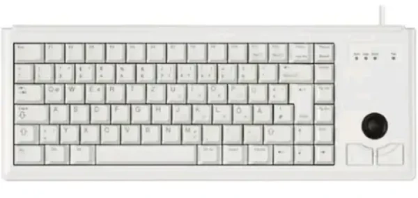 CHERRY G84-4400LPBEU-0 šedá / Klávesnice s trackballem / drátová / USB / UK layout (G84-4400LPBEU-0)