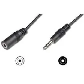 Digitus audio kabel JACK-JACK prodlužovací 3m (AK 203 2,5M)
