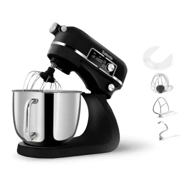 Salente DigiChef2 černá / kuchyňský robot / 6 l / 1200W / celokovový / digitální displej (DIGICHEF2)