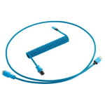 CableMod PRO Coiled Keyboard Cable Micro-USB - USB-A 1.5m Spectrum Blue / Kabel pro klávesnici (CM-PKCA-MLBALB-KLB150KLB-R)