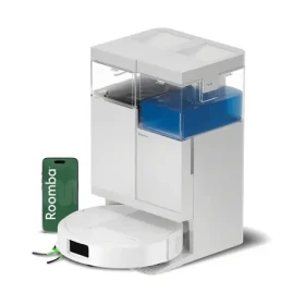 IRobot Roomba Combo Plus 515 + AutoWash dock bílá / Robotický vysavač / WiFi / vysávání mopování (N285240)