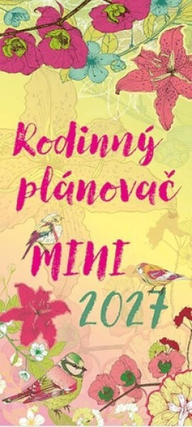 Kalendář nástěnný 2027 - MINI Rodinný plánovač