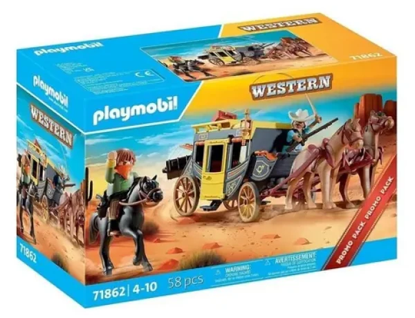 Playmobil® Western 71862 Přepadení dostavníku na Divokém západě