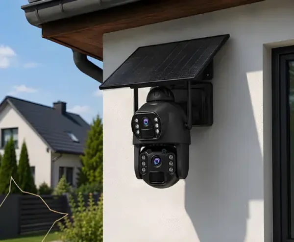 Viking HDs06 AOV 4G / Venkovní solární IP kamera / 6 MP / AOV 350° / Pan 355°/Tilt 90° / IP66 (VHDS064G)