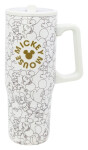 Mickey Mouse Termohrnek s brčkem a uchem 920ml