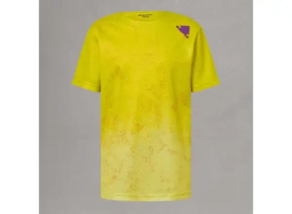 Endura SingleTrack Core dětský dres krátký rukáv Citrus vel. 13-14