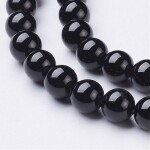 Přírodní onyx - ∅ 8 mm - třída A - 1 ks