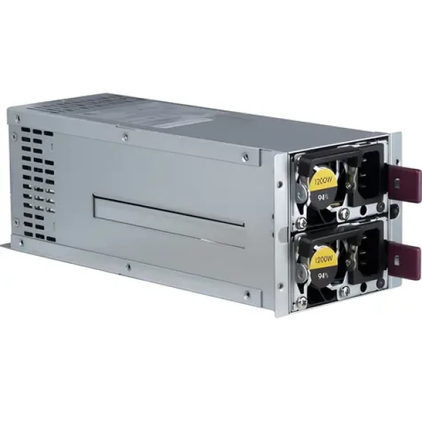 Inter-Tech ASPOWER R2A-DV1200-N / Zdroj / 1200 W / 80 PLUS Platinum / redundantní / 2U (99997004)