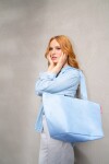 Nákupní taška přes rameno Reisenthel Shopper M Twist powder blue
