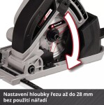 Aku mini ponorná pila Einhell TE-CS 18/89 Li Solo 4331100