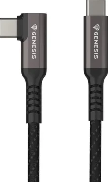 Genesis NVC-2218 černá / Kabel USB-C - USB-C / 3 m / 10 Gbit/s / rychlé nabíjení (NVC-2218)
